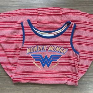 Wonder Woman tank dress gently worn DC Super Hero